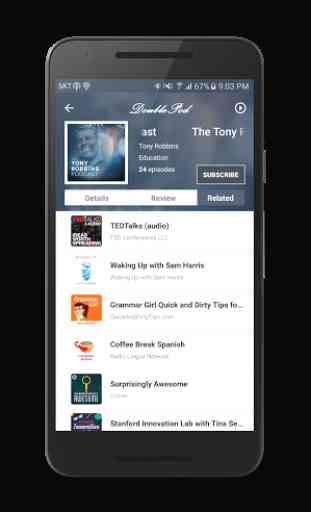 DoublePod Podcasts for android 4