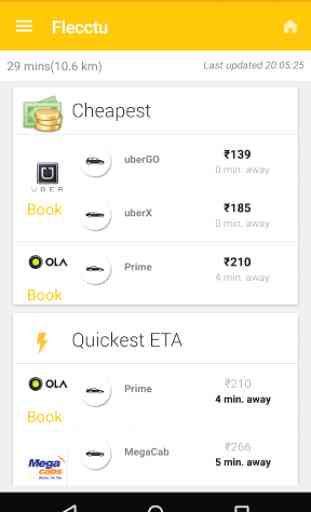Flecctu - Find cabs in India 3