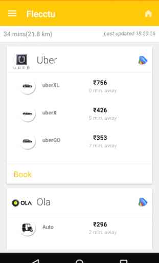 Flecctu - Find cabs in India 4