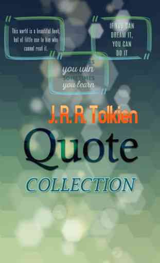 J. R. R. Tolkien Quotes 1