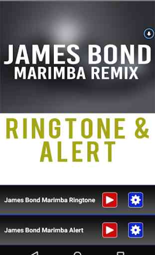 James Bond Theme Marimba Tone 1
