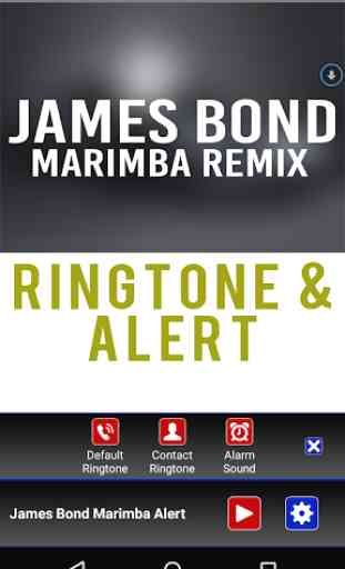 James Bond Theme Marimba Tone 2