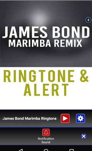 James Bond Theme Marimba Tone 3