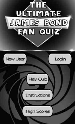 James Bond: Ultimate Fan Quiz 1