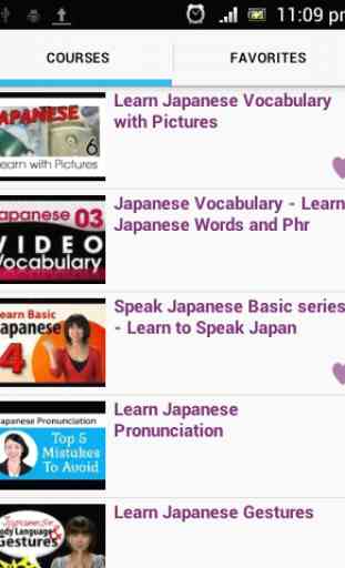 Japanese Conversation Courses 1
