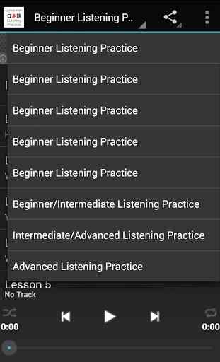 Japanese Listening Practice 3