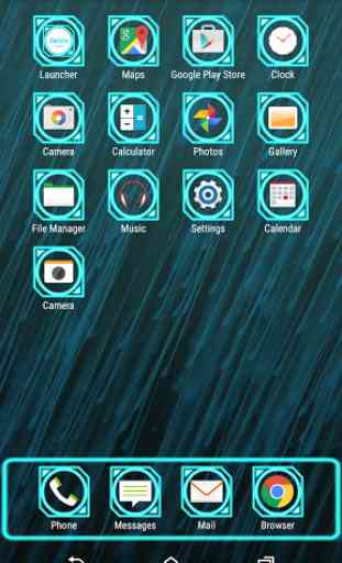 Jarvis Launcher and Theme 1