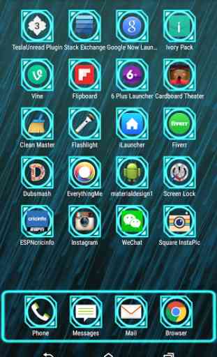 Jarvis Launcher and Theme 2