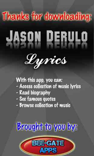 Jason Derulo Lyrics 1