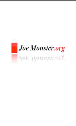 Joe Monster 1