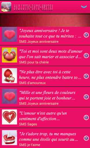 Saint Valentin SMS D'amour 3