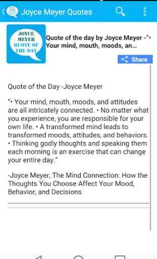 Joyce Meyer Quote of the Day 3
