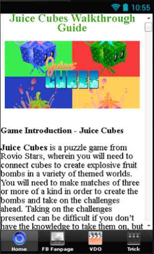 Juice Cubes Walkthrough Guide 1