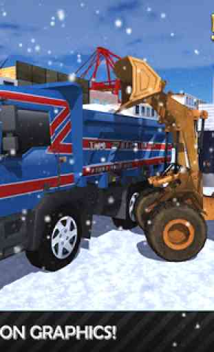 Loader & Dump Truck SIM Winter 1