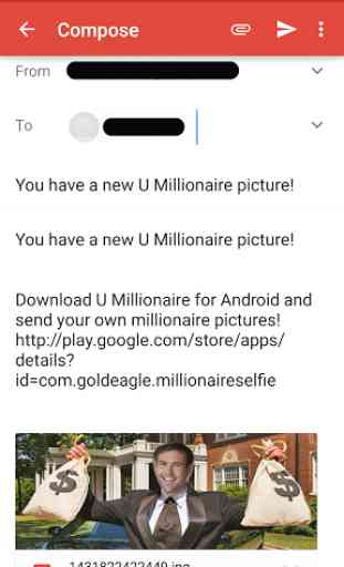 Moi Millionaire Selfie 3