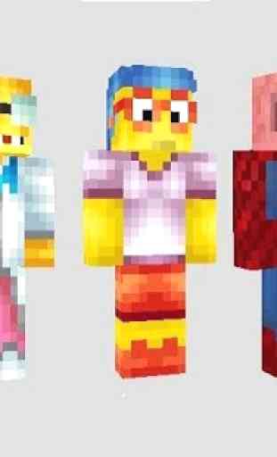 New The Simpson Mod For MCPE 3