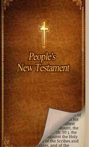 People's New Testament 1