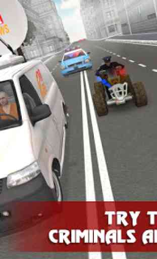 Police ATV Quad Bike Racing 3D 2