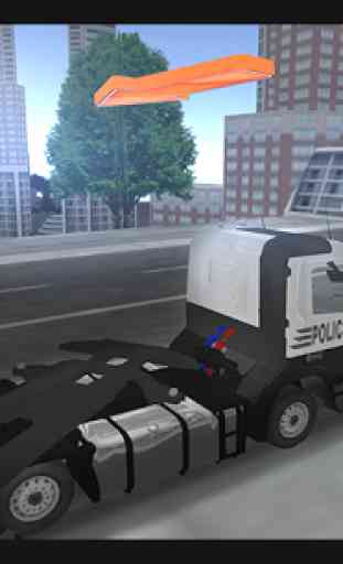 Police Truck 3D Simulator 2016 3
