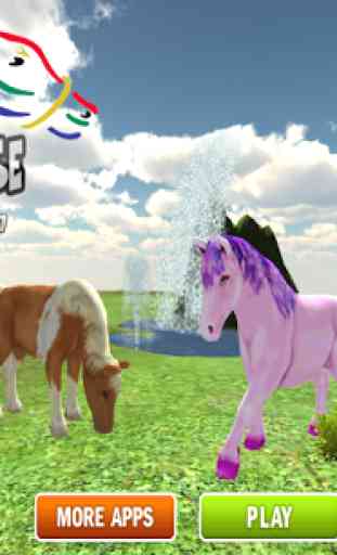 Pony Horse Simulator 3D Kids 1