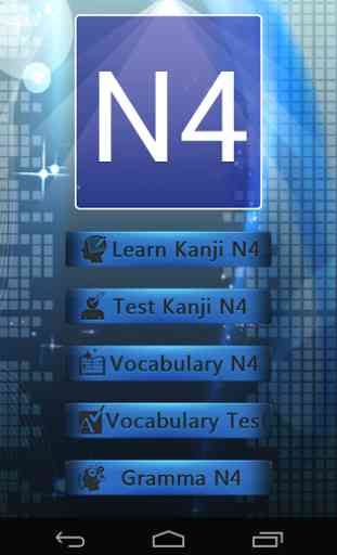 Test de kanji N4 japonaise 2