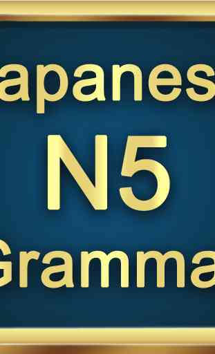 Test Grammar N5 Japanese 1