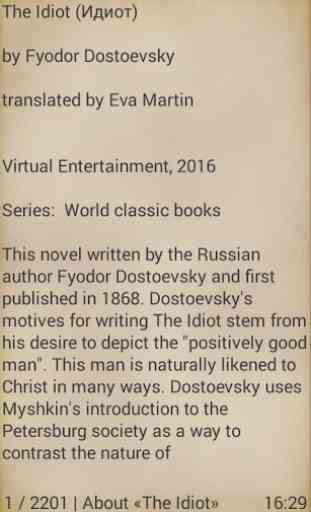 The Idiot by Fyodor Dostoevsky 2