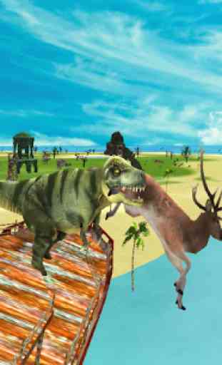 TRex Dinosaur Jurassic Sim 3D 2