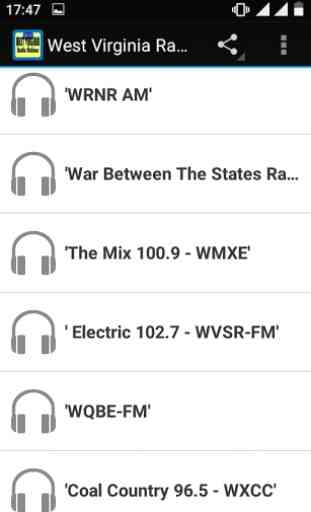 West Virginia Radio Stations 2