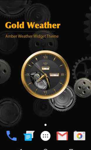 Widget météo & horloge Android 1