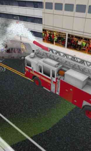 camion pompier simulateur 3D 3