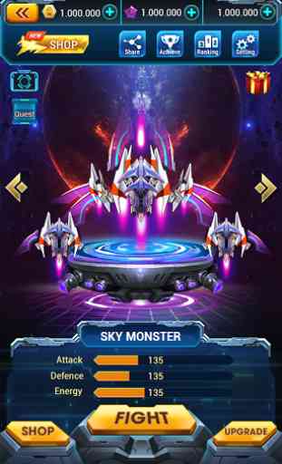 ✈ Captain Galaxy Sky Force War 4