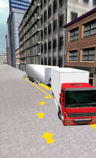 Cargaison Camion Chauffeur 3D 2