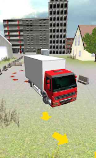 Cargaison Camion Chauffeur 3D 4