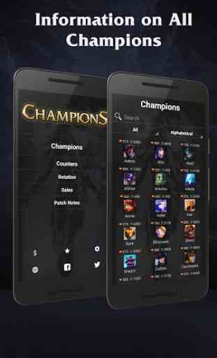 Champions of League of Legends 1