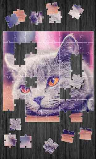 Chats Mignons Jeux De Puzzle 4