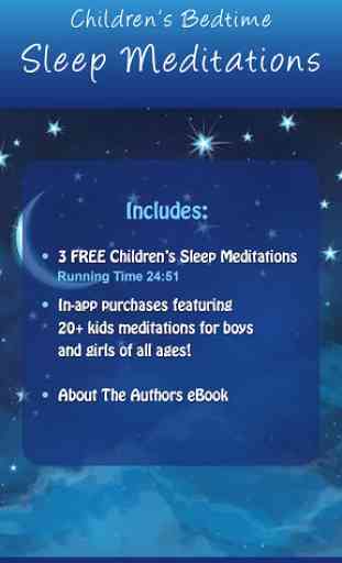 Children’s Bedtime Meditations 1