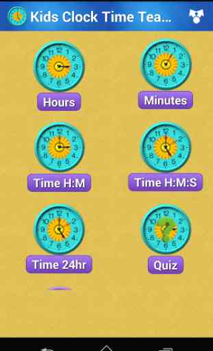 Clock Time Reading for Kids 1
