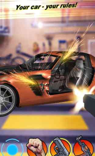 Crash Test Luxury Car 3D 3