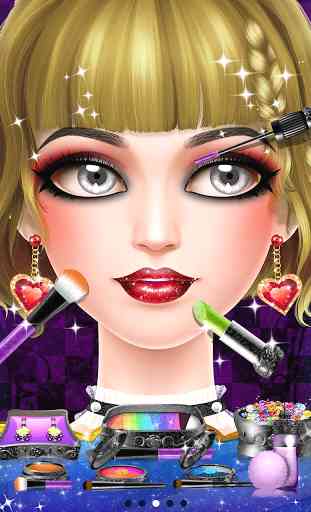 Crazy Gothic Party Makeover 2