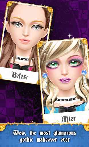 Crazy Gothic Party Makeover 4