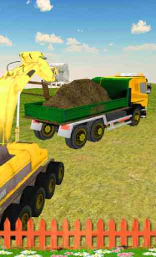 Farm Excavator Truck Simulator 2
