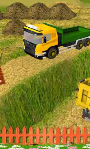 Farm Excavator Truck Simulator 4