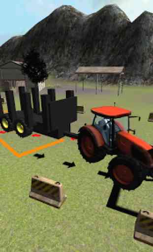 Farming 3D: Tractor Parking 3