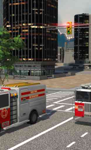 Firefighter Truck Sim 2016 4