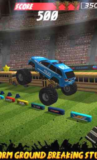 Football américain Stunt Truck 3