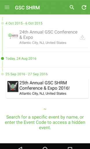 GSC SHRM Event App 2