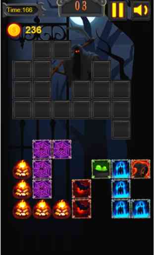 Halloween Blocks Puzzle Saga 1
