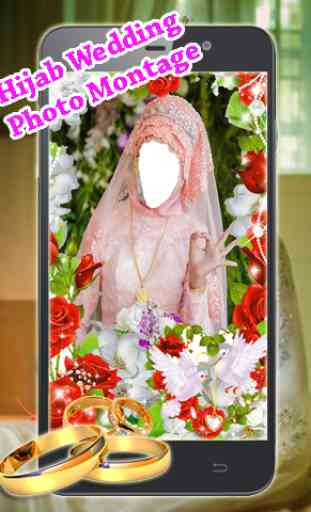 Hijab Wedding Photo Montage 1