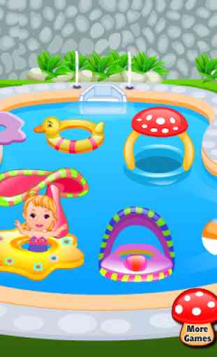 Jeux piscine bébé de soins 3